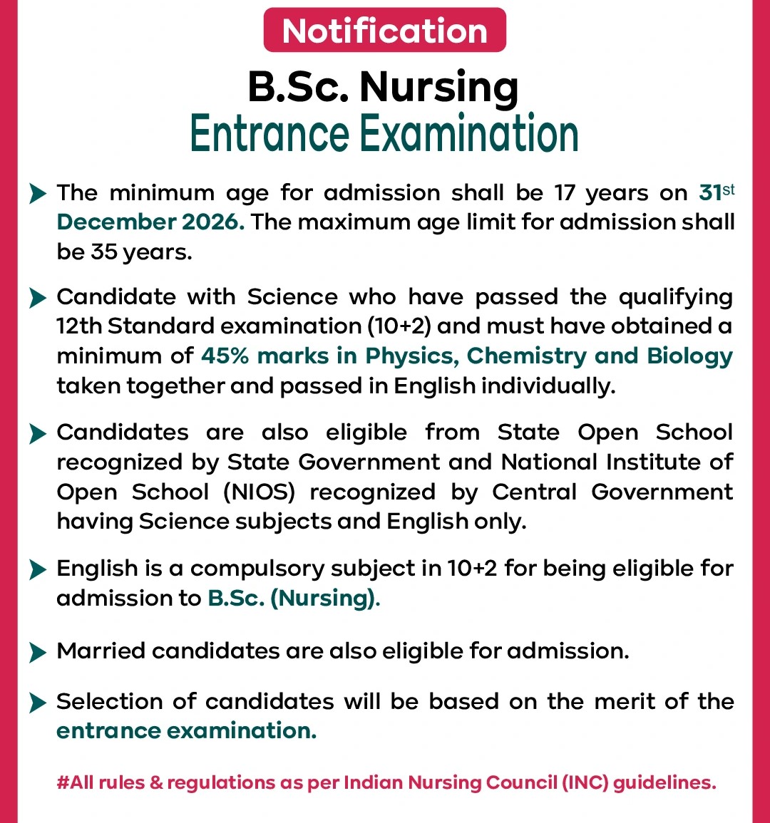 BSc Nursing