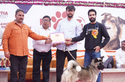 First Dog Show at Tantia University