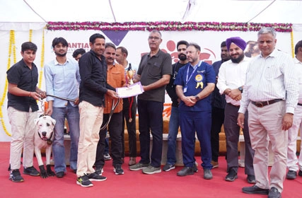 First Dog Show at Tantia University