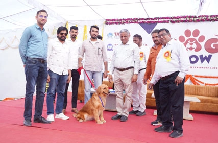 First Dog Show at Tantia University