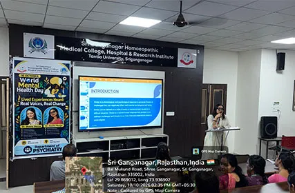 World Mental Health Day Awareness Seminar