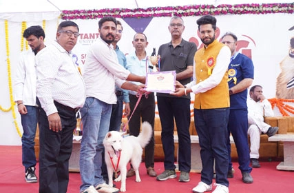 First Dog Show at Tantia University