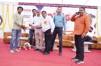 First Dog Show at Tantia University