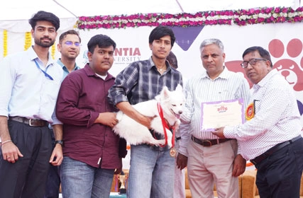 First Dog Show at Tantia University