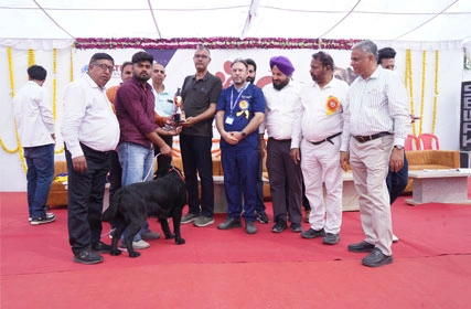 First Dog Show at Tantia University