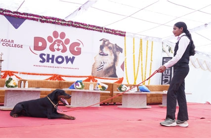 First Dog Show at Tantia University