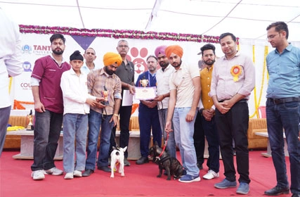 First Dog Show at Tantia University