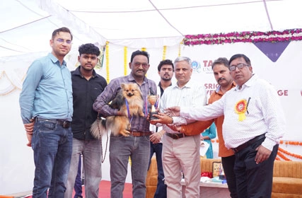 First Dog Show at Tantia University