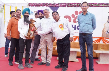 First Dog Show at Tantia University