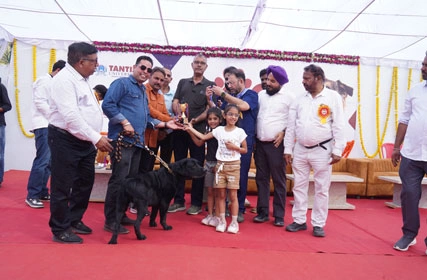 First Dog Show at Tantia University