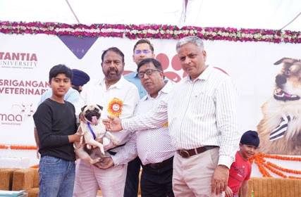 First Dog Show at Tantia University