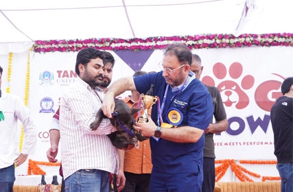 First Dog Show at Tantia University