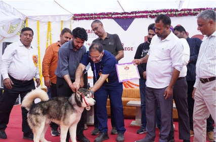 First Dog Show at Tantia University