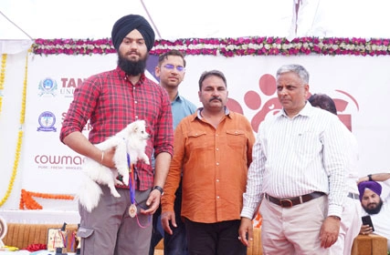 First Dog Show at Tantia University