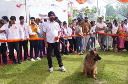First Dog Show at Tantia University
