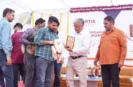 First Dog Show at Tantia University